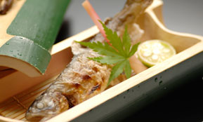 イワナの塩焼き1尾